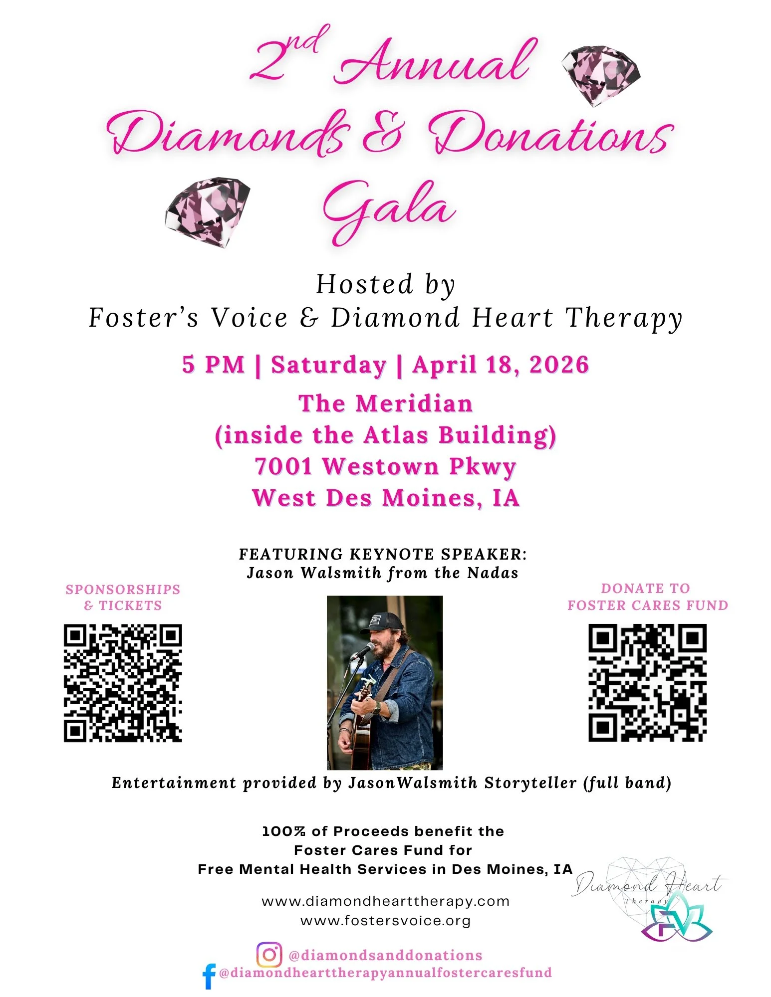 2nd Annual Diamonds and Donations Gala