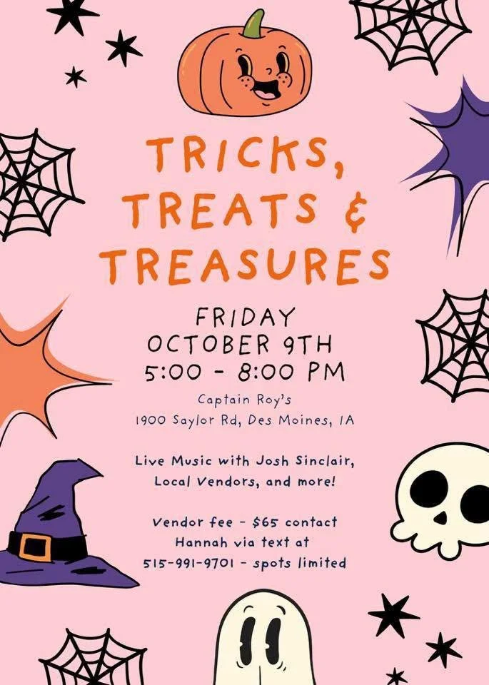 Tarot Booth at Tricks, Treats & Treasures