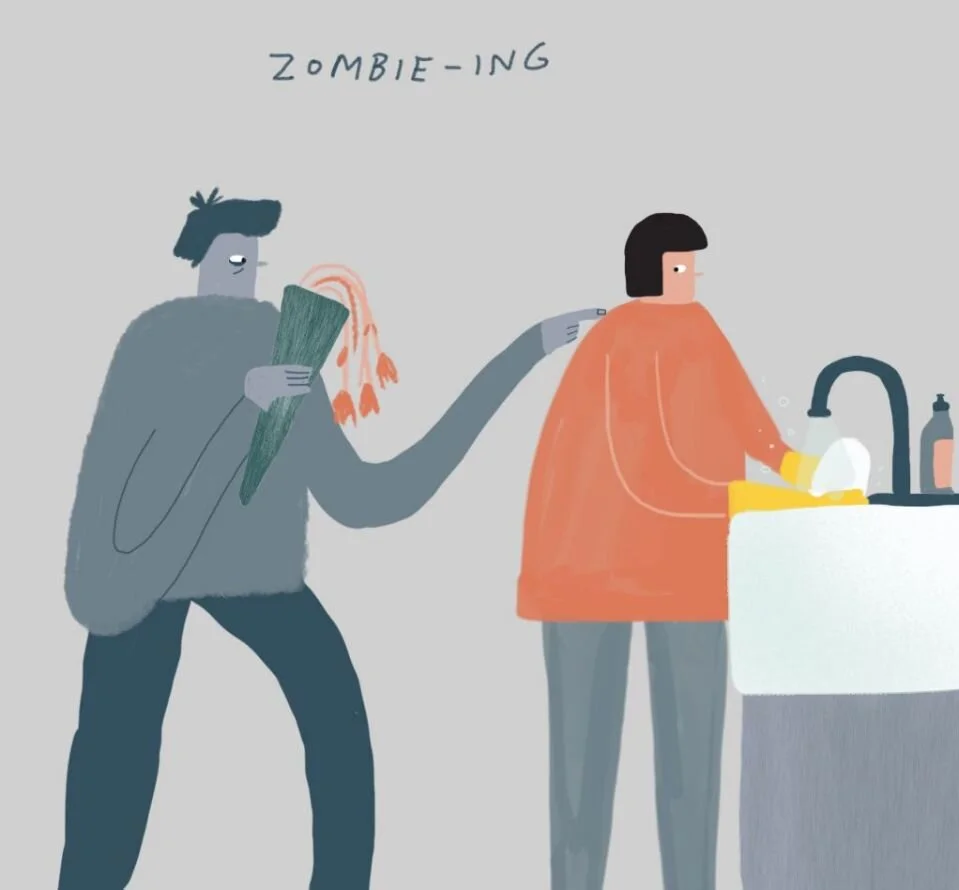 If Someone ‘Ghosts,’ ‘Benches,’ or ‘Zombies’ You, Do They Ever Deserve Another Chance? Illustrated by Hannah Jacobs for Yahoo Lifestyle
