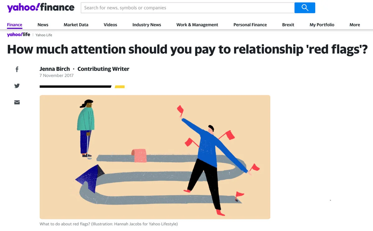 How much attention should you pay to relationship 'red flags'?