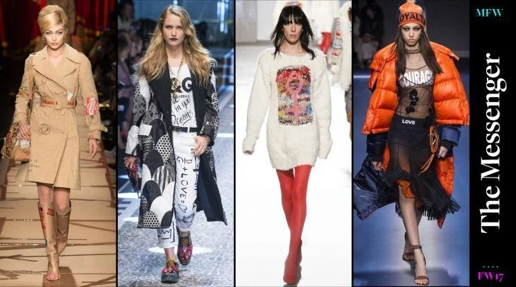 The Messenger
6 Need-to-Know Trends from Milan Fashion Week
By Dora Fung 
Photo Research and Graphics by Casey Hollister for Yahoo Style