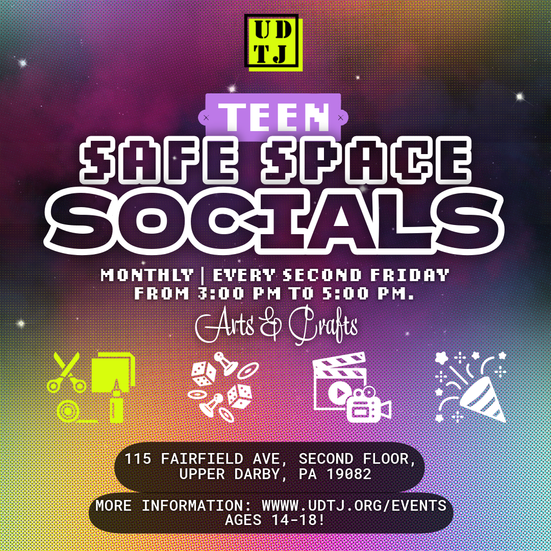 Teen Safe Space Social - Arts & Crafts — U.D.T.J.
