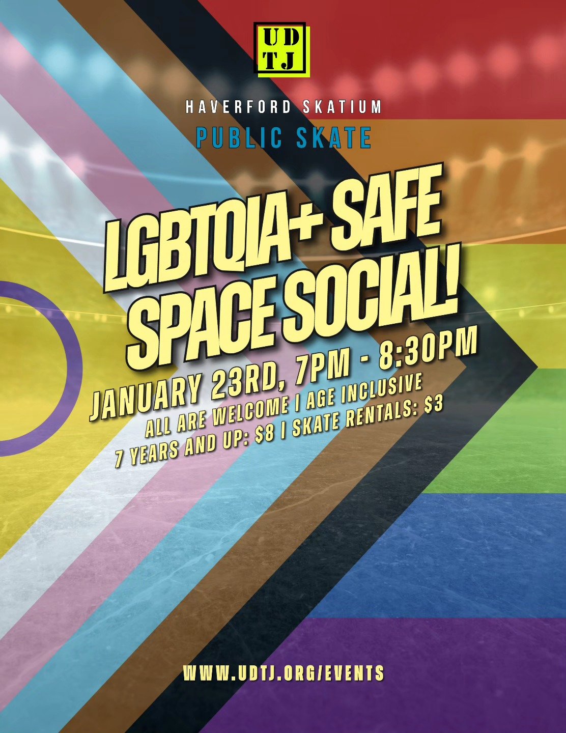 Safe Space Social at Haverford Skatium 