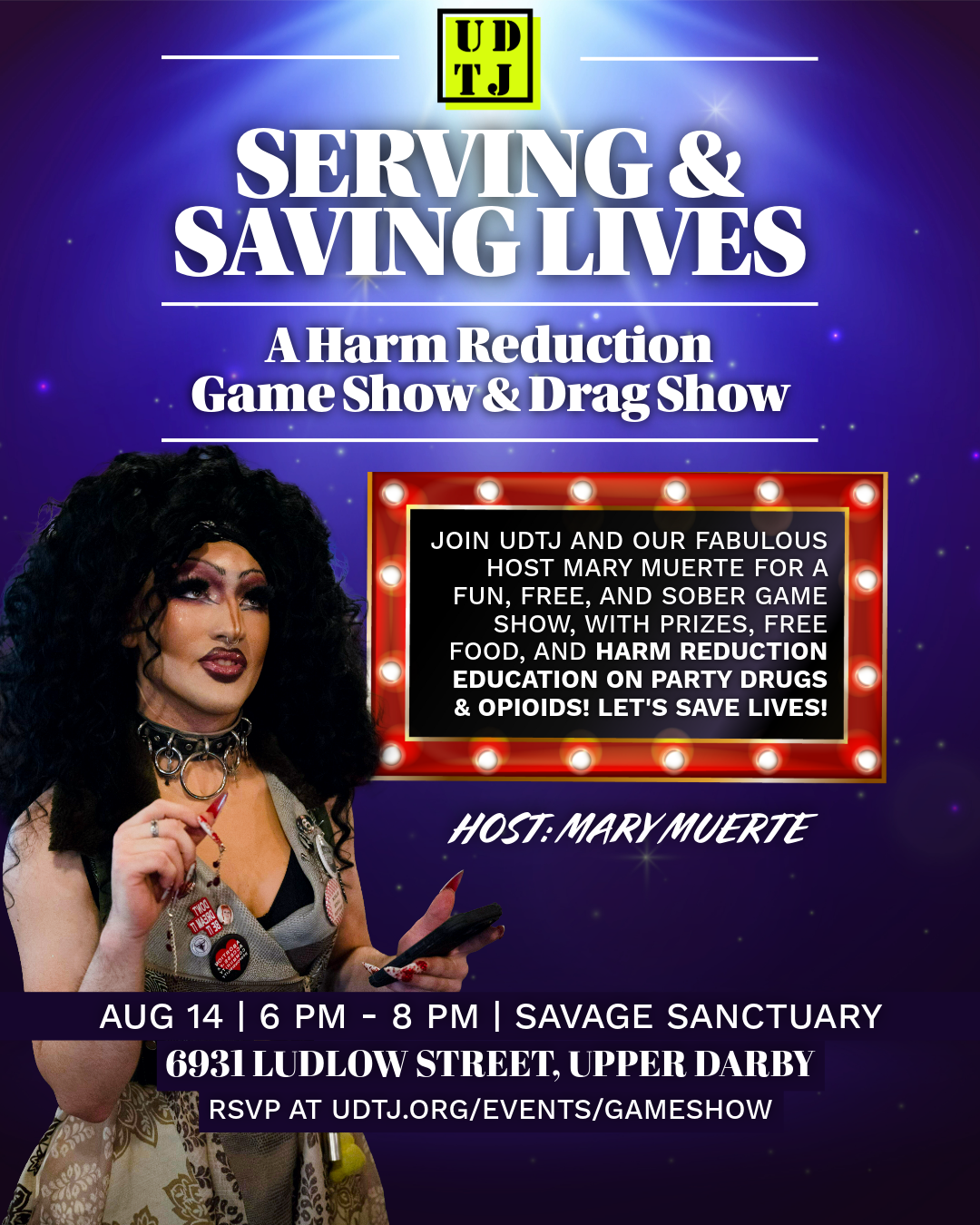 Serving & Saving Lives - Drag Game Show