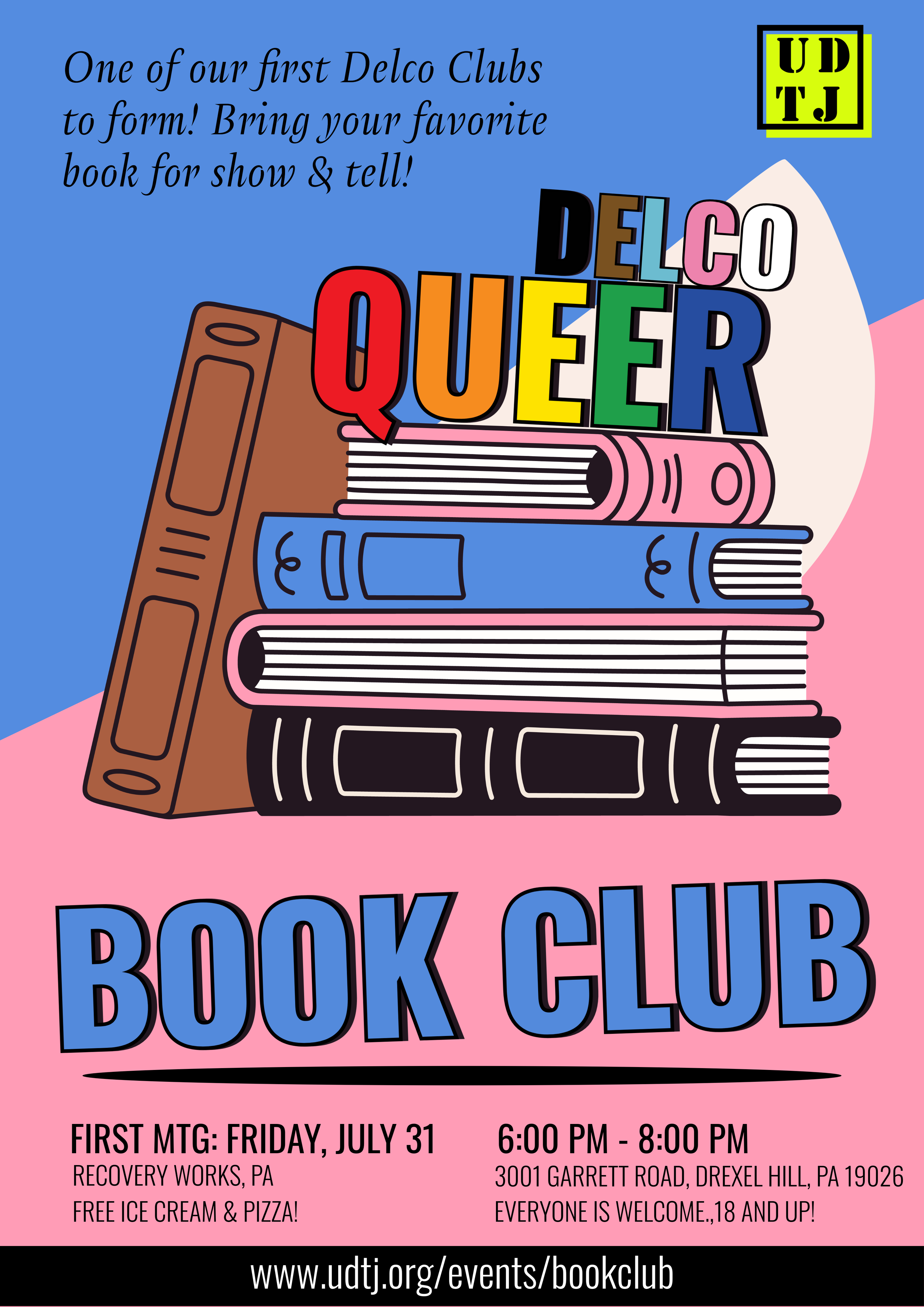 Delco Queer Book Club &amp; Ice Cream Social