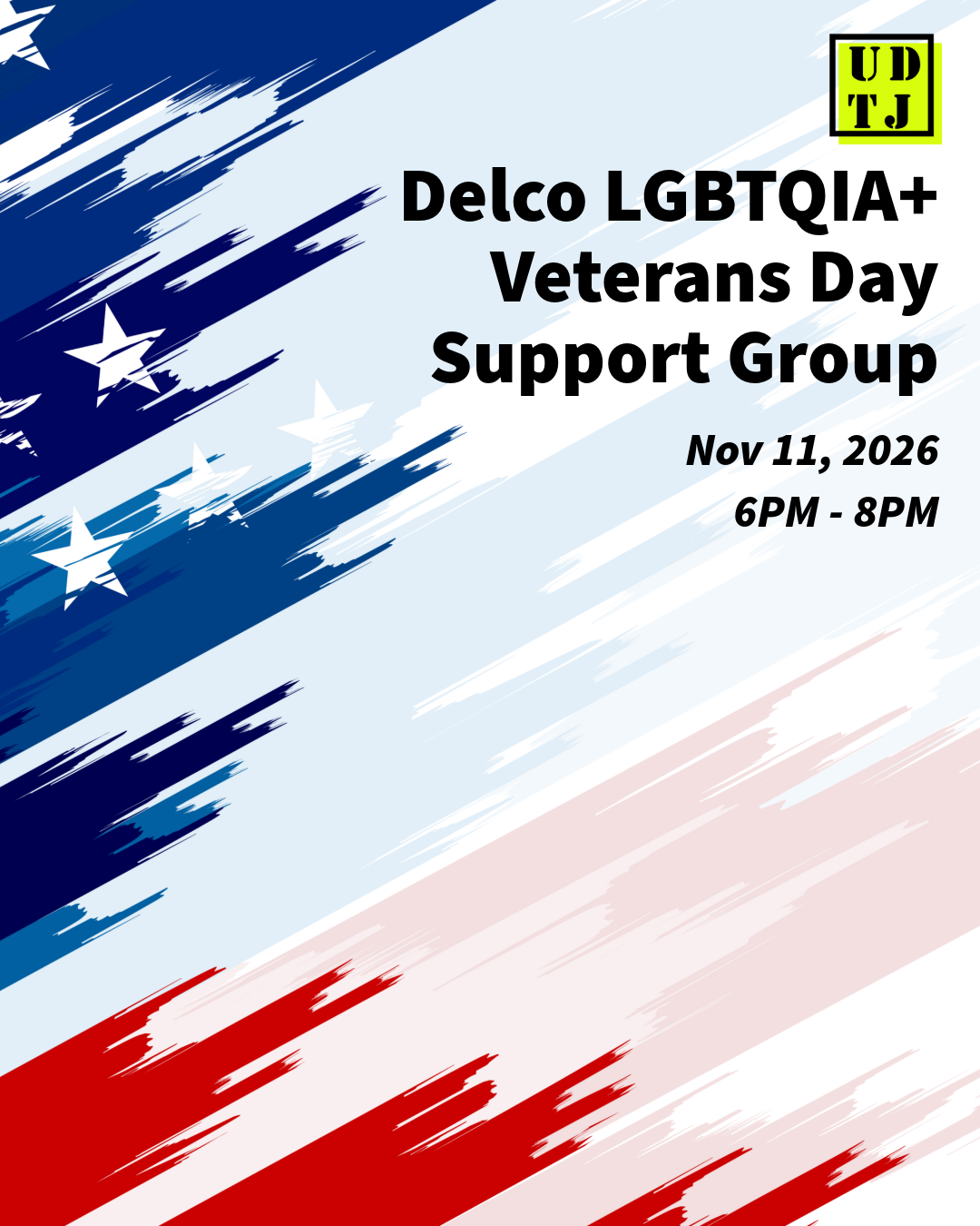 LGBTQ+ Veteran Day Support