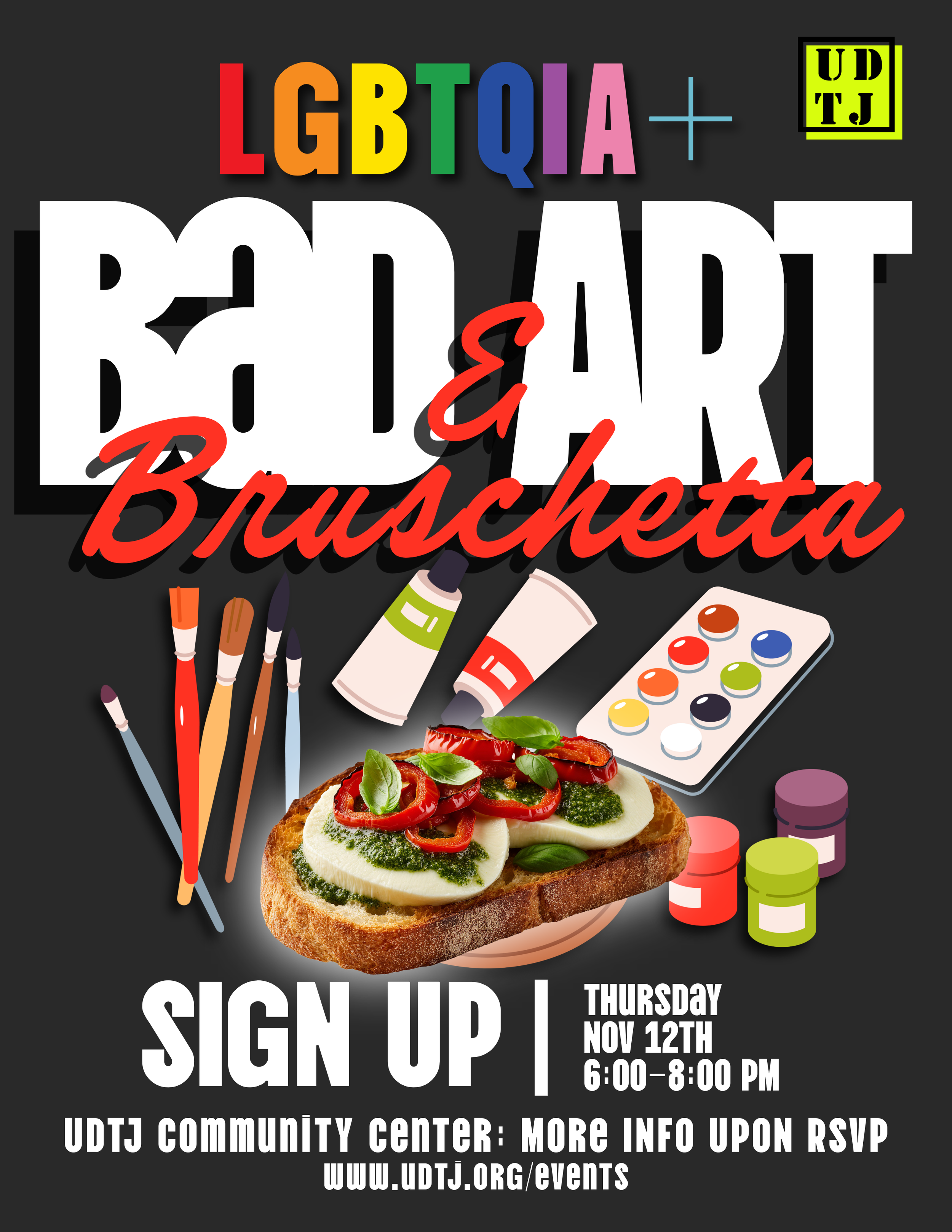 Bad Art &amp; Bruschetta 