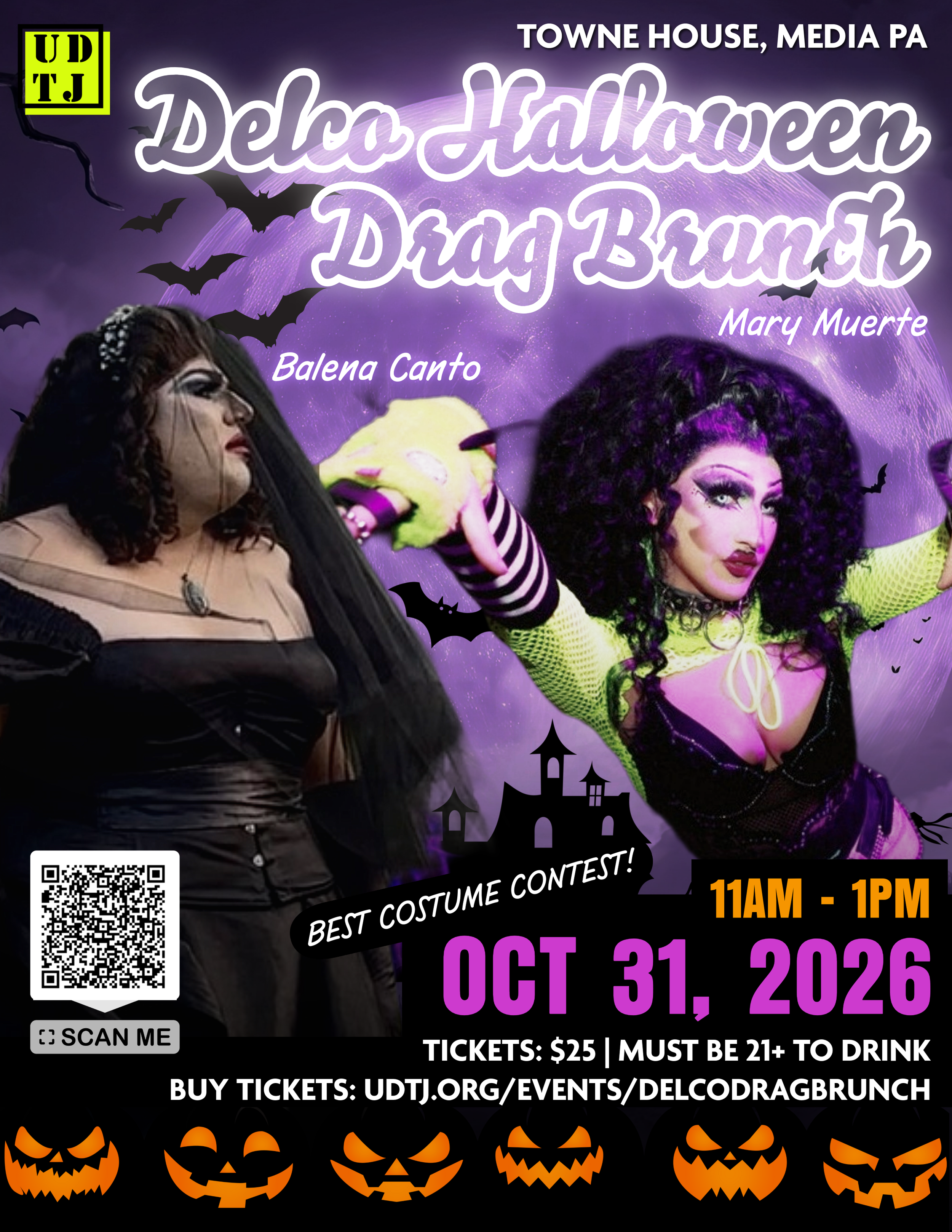 Delco Halloween Drag Brunch
