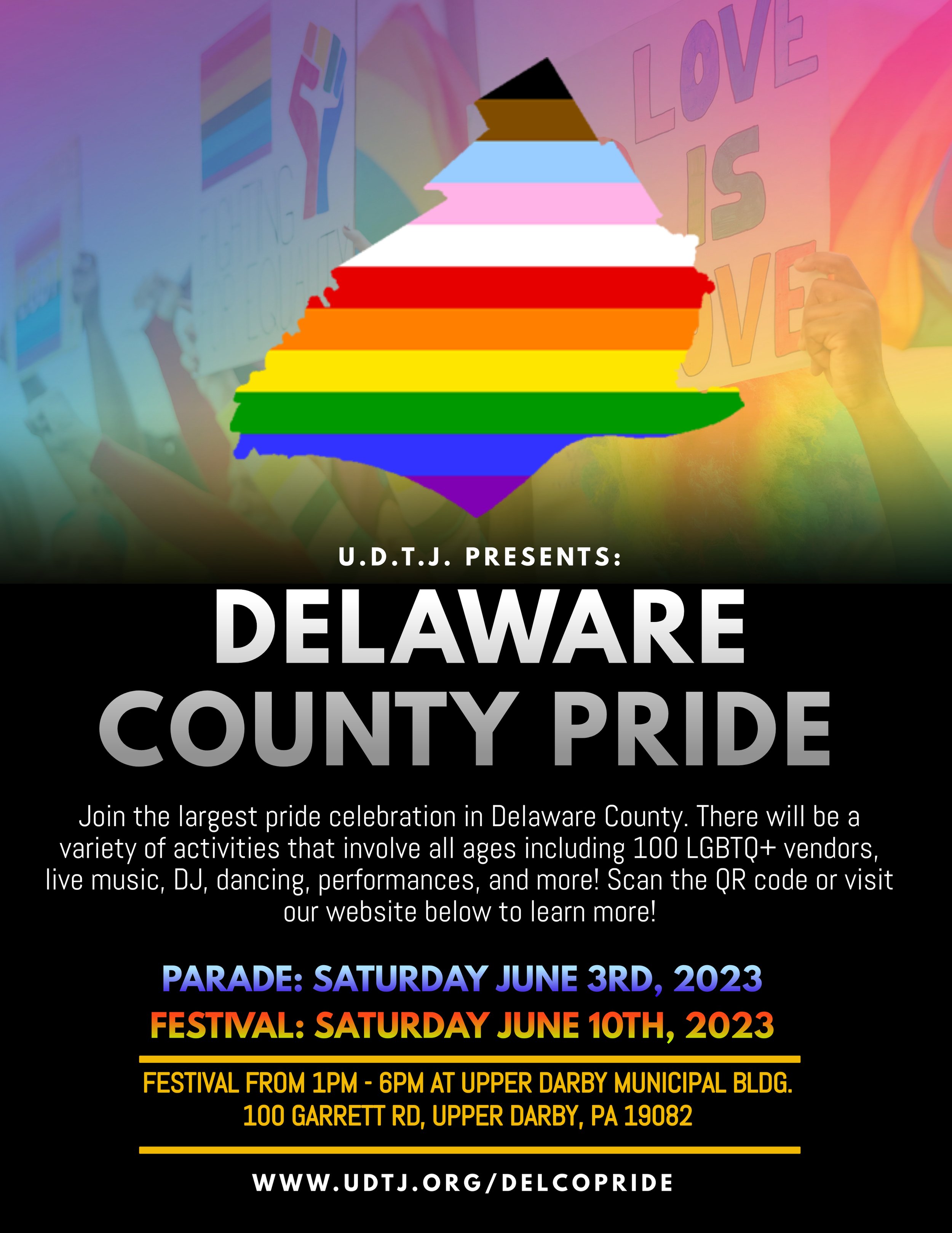 Delaware County Pride Festival — U.D.T.J.