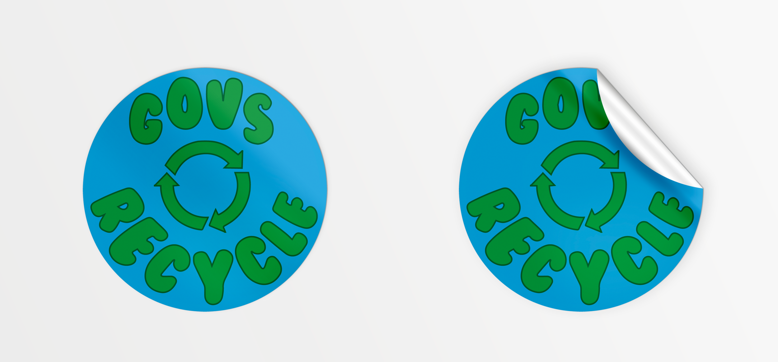 Sticker Designs (APSU Sustainability Committee) November 2020