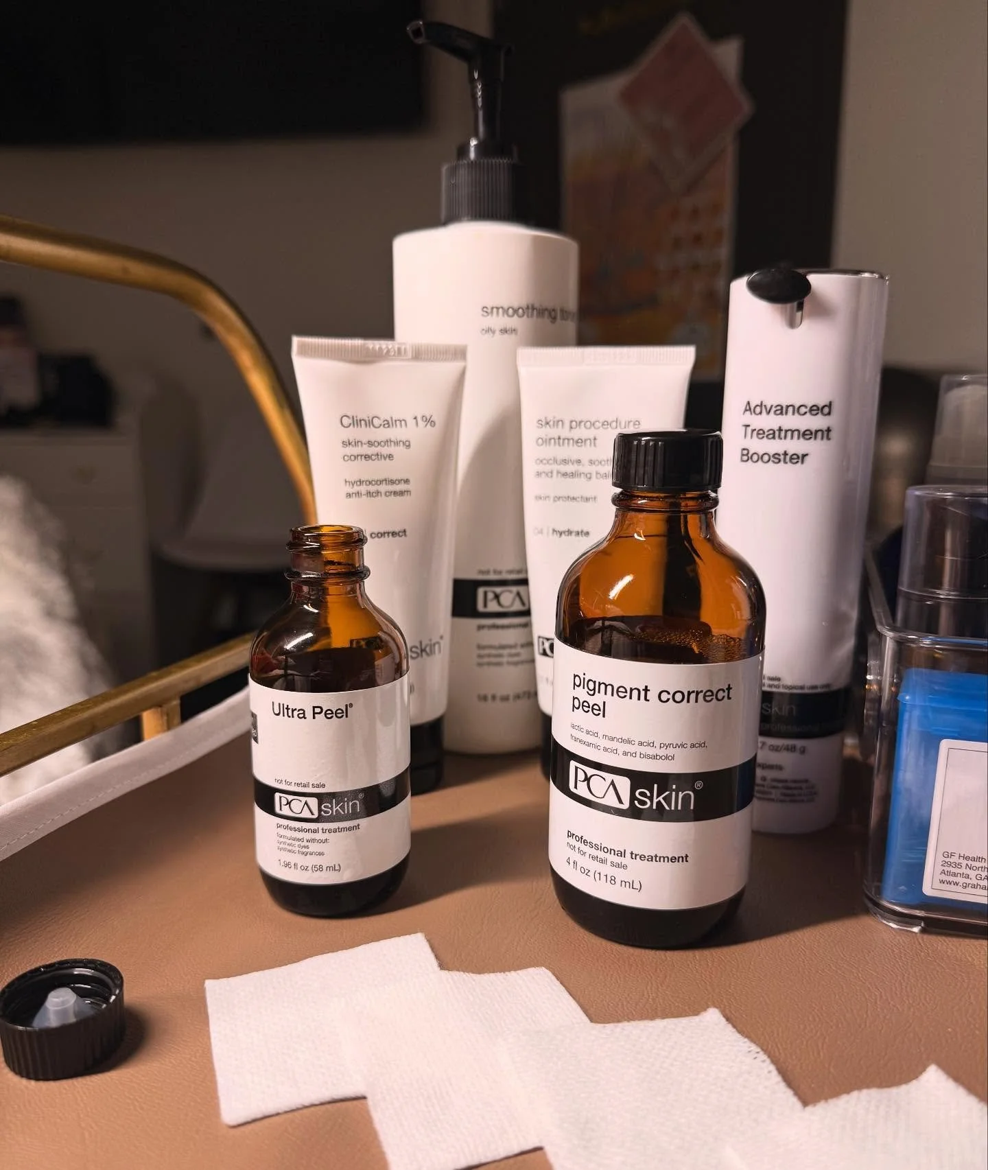 It&rsquo;s still &ldquo;Peel Season&rdquo; in North Florida! Come visit with our Esthetician to shed the dead &amp; dull texture, uneven skin tone and pigmentations, as well as diminish acne to reveal fresh new skin with our customizable @pcaskin Pee