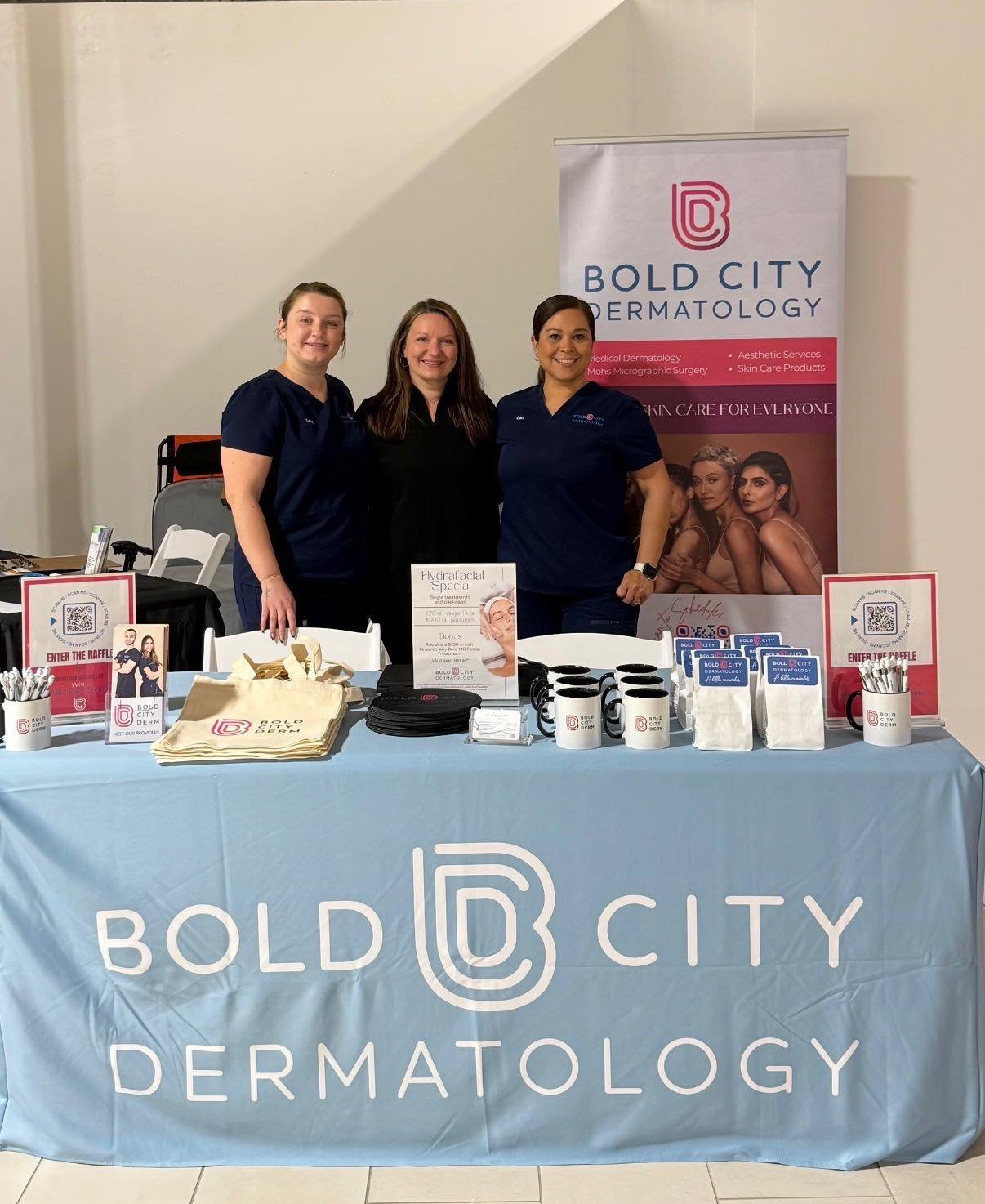 Come visit Bold City Dermatology today at the Bozard Convention Center in St. Augustine! We&rsquo;re here all day sharing skincare goodies, answering your skin health questions, and connecting with the community 💙

Stop by our booth to:
Meet our exp