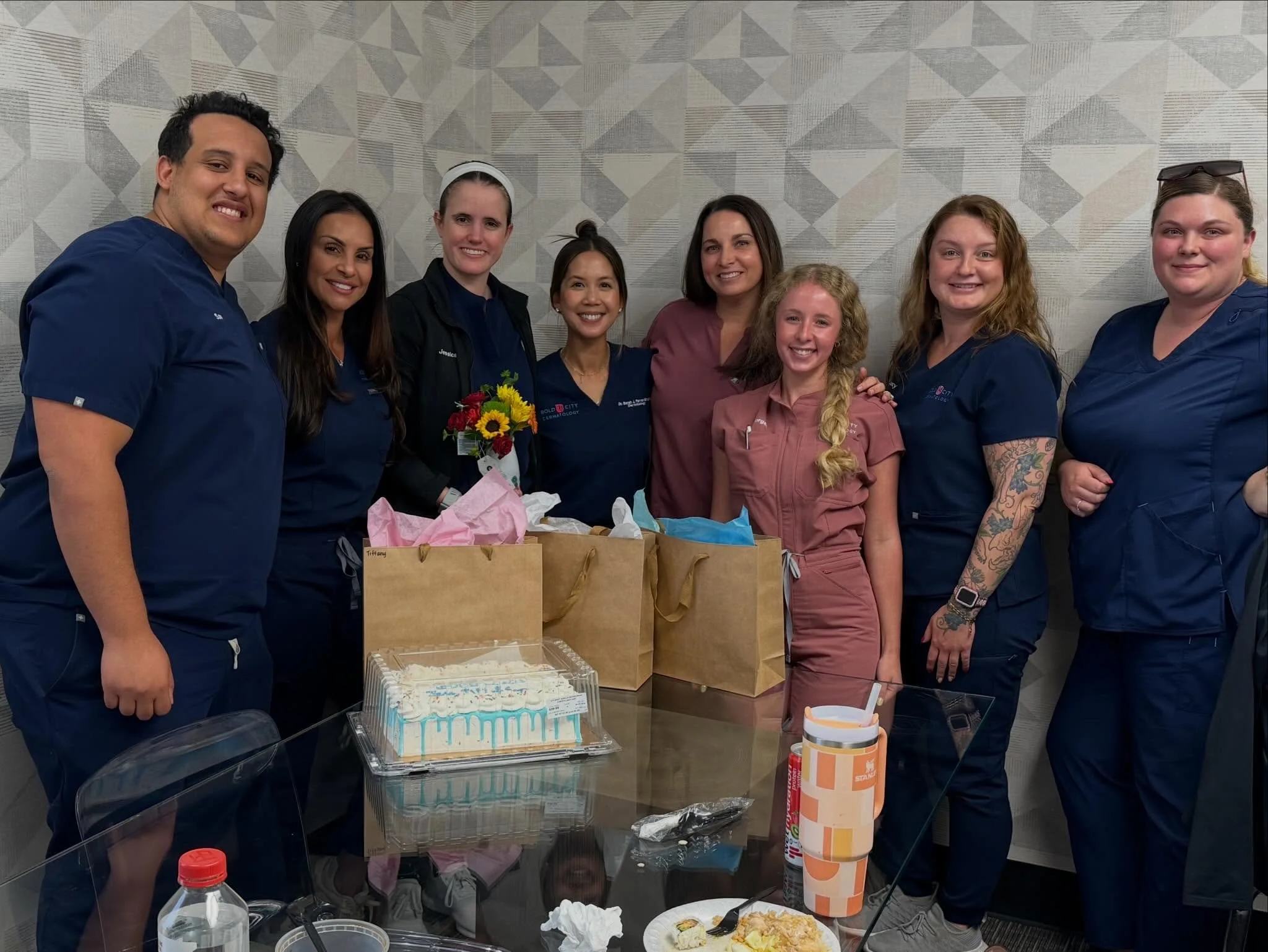 Sami-Spectacular growth! We wish you the best of luck in your medical school journey! Grateful for your work and incredibly proud of you! 👨🏽&zwj;⚕️🥳

@tiffanyyupshaw, Tiff-We will miss your energy, passion, enthusiasm and glow around here! Thank y