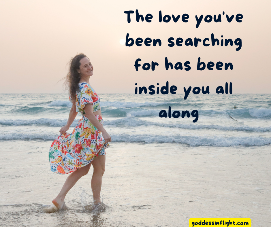Your soul mate is in the mirror