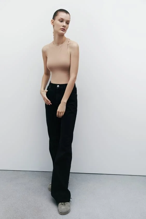 Halter Neck Bodysuit