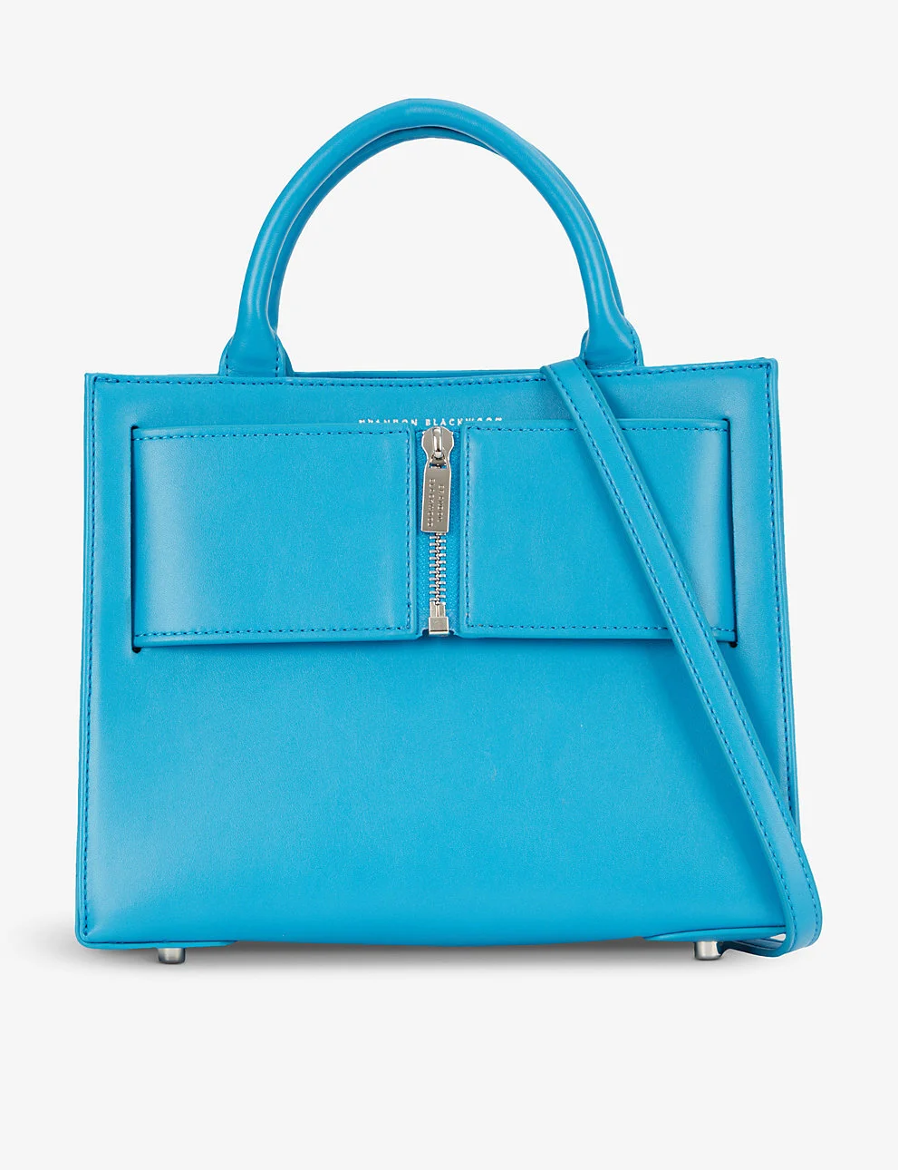 Kuei logo-embossed vegan leather medium tote bag