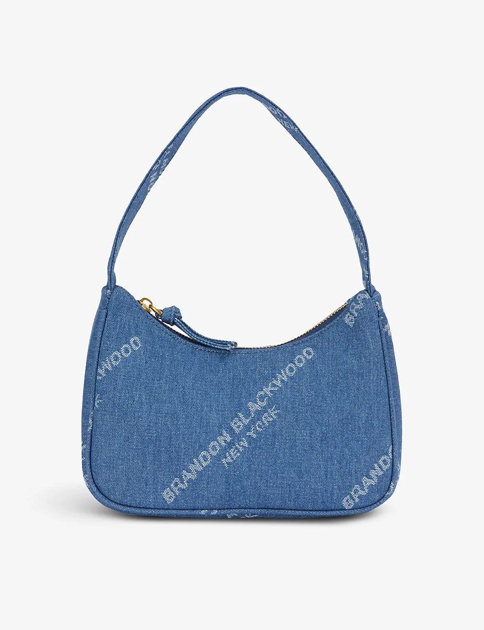Syl logo-plaque leather shoulder bag