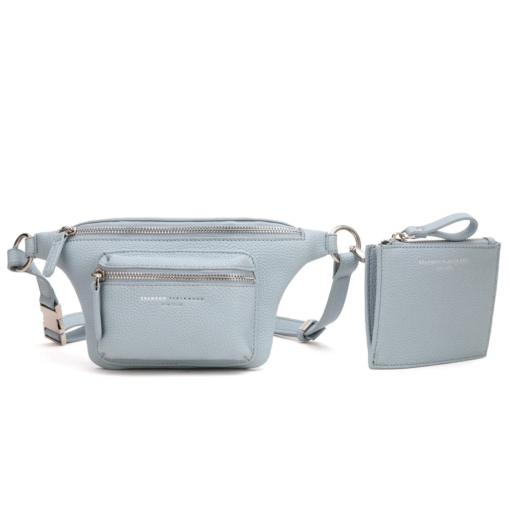 BRAULIO BELT BAG | BABY BLUE