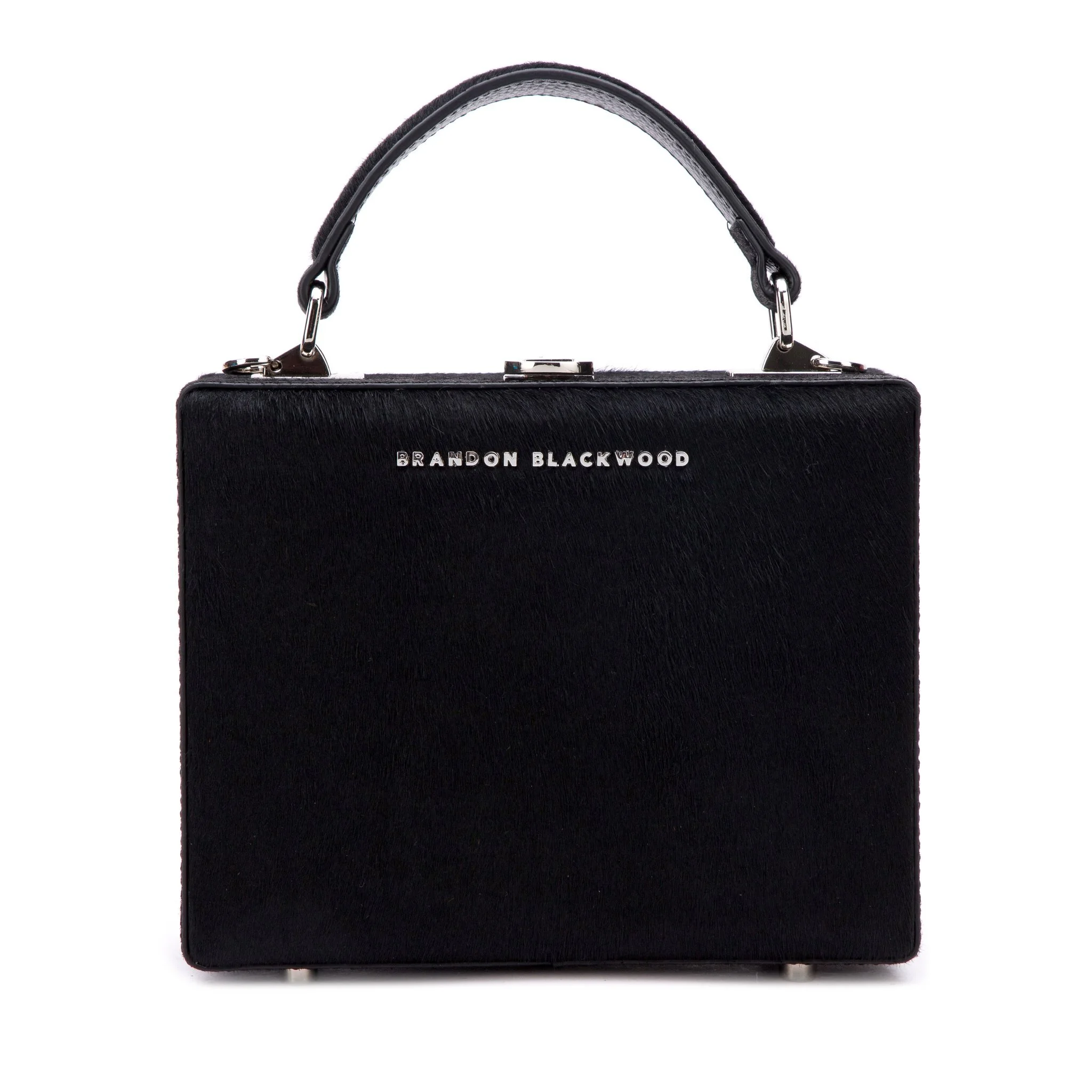 KENDRICK TRUNK | BLACK PONYHAIR