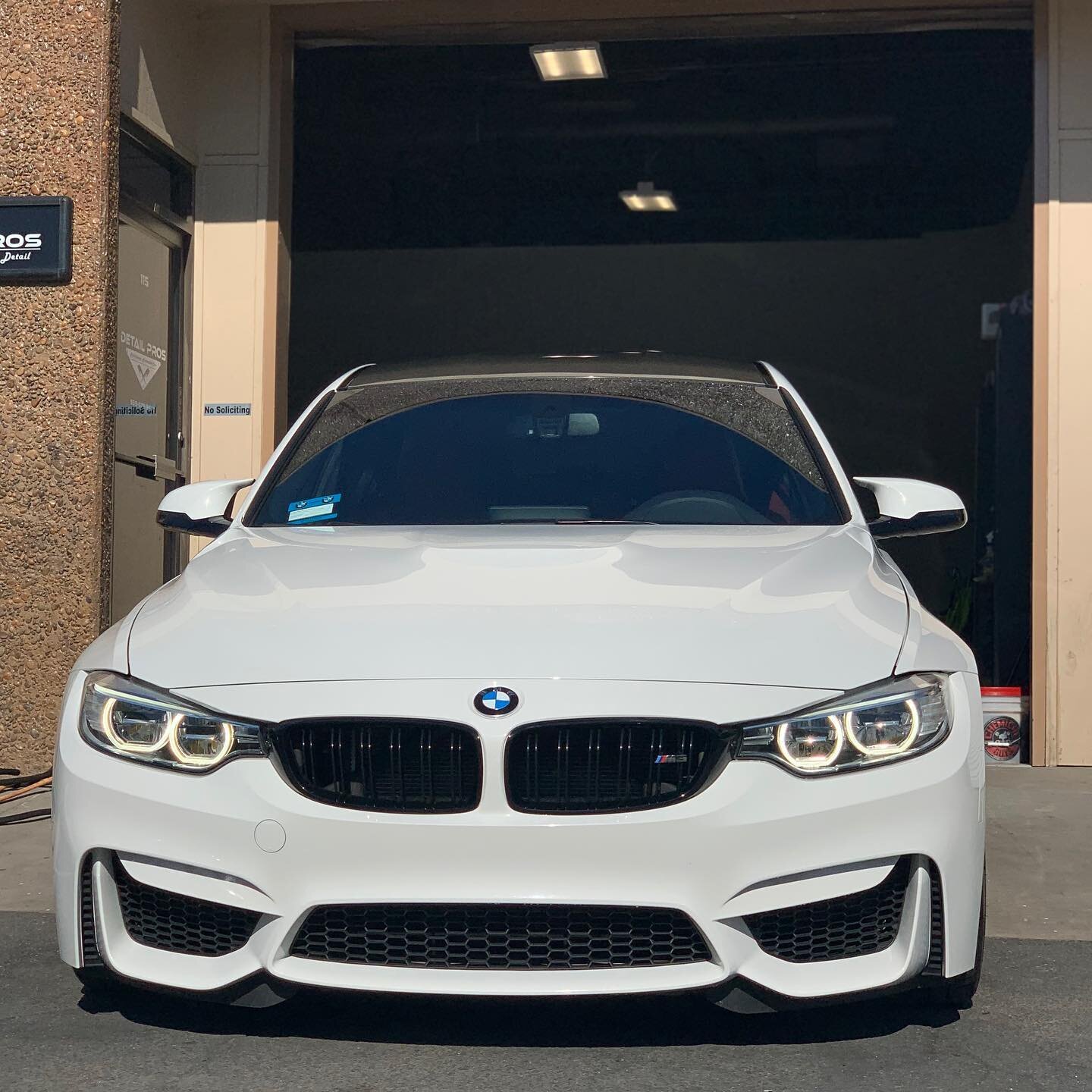 M3 ceramic coated and interior carbon fiber polished! #bmw #m3 #bmwm3 #ceramiccoating #fresno #local #detailing