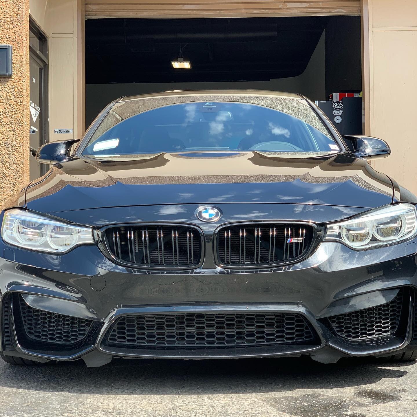 Black beast came in for a paint correction and ceramic coat! Blacked out the side markers and made her shine better than from the factory! 🖤💎 #detailing #detailpros #ceramiccoating #m3 #bmw #fresno #centralvalley