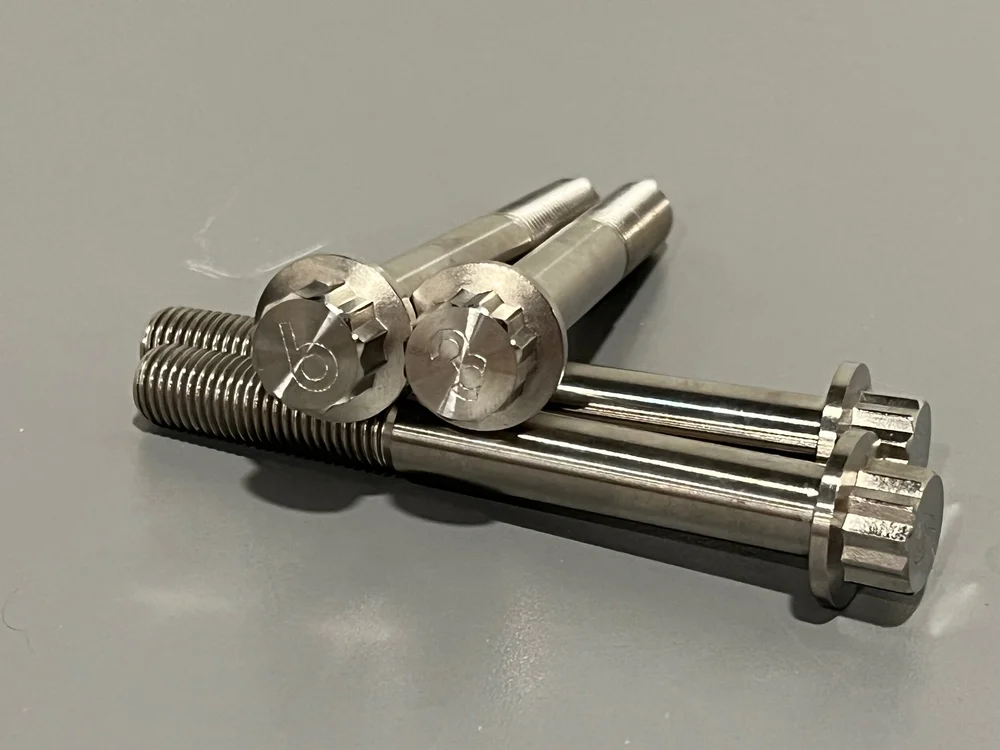 63 Motorsports Titanium Fastener Camshaft Bolts Weight Reduction