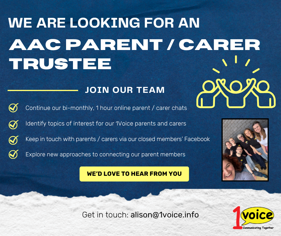 We’re seeking a Parent / Carer trustee