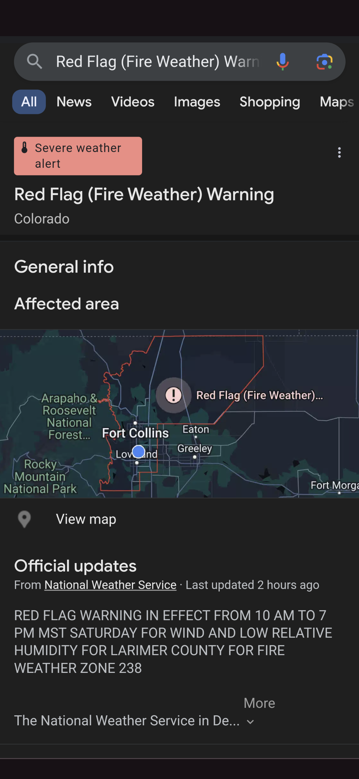 Remember getting one of these alerts.  This could happen again this year.