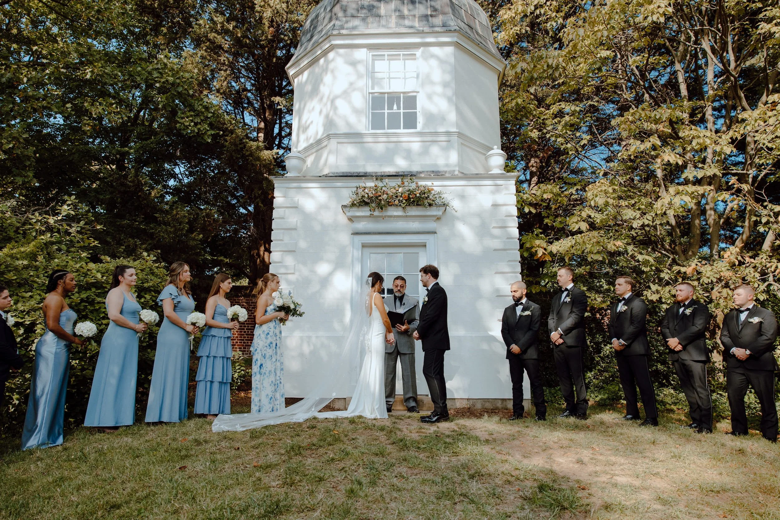 Timeless Summer Wedding at William Paca House — Alex &amp; Christian in Annapolis, Maryland