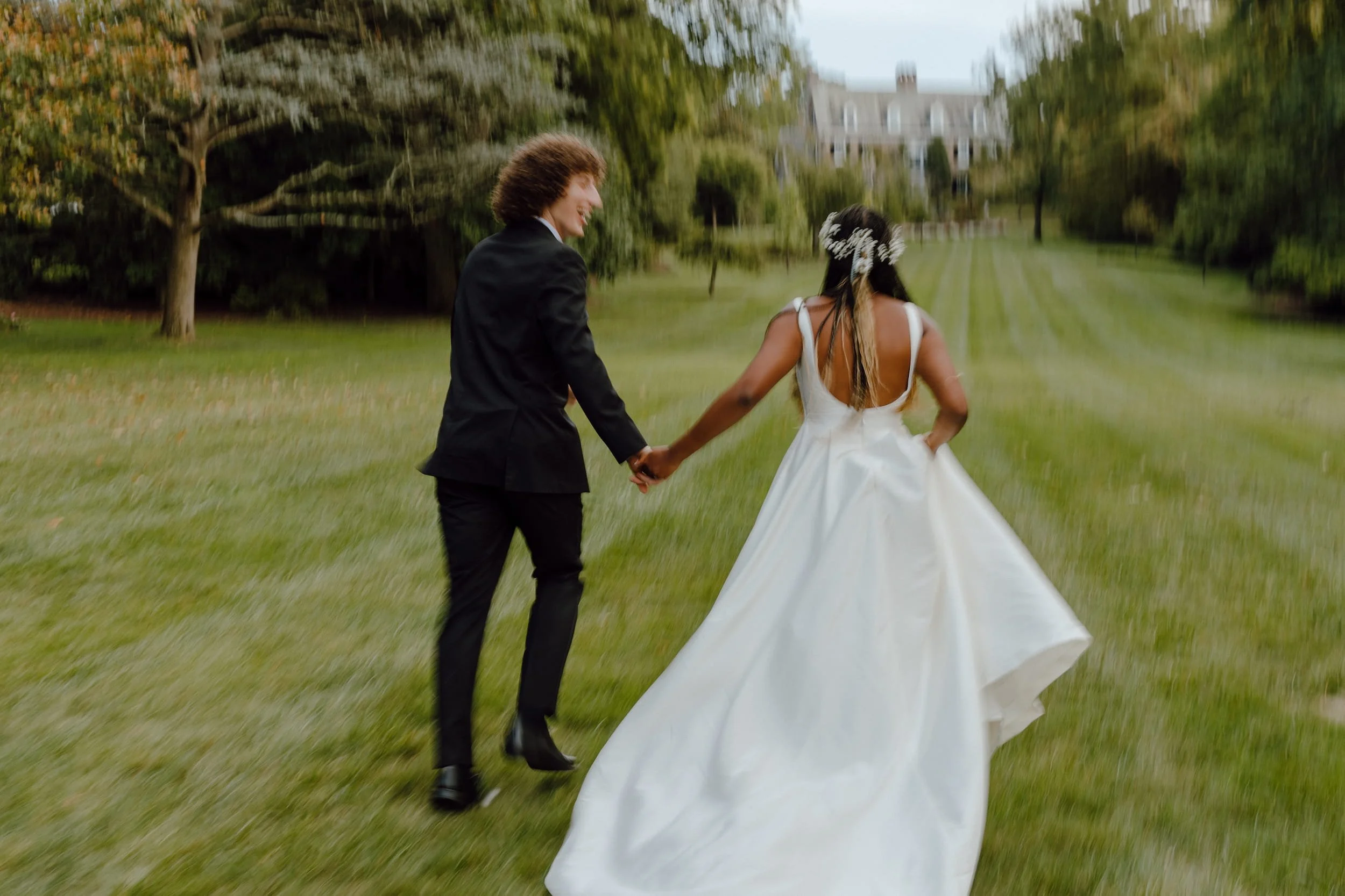 Documentary-style wedding portraits in Baltimore Maryland