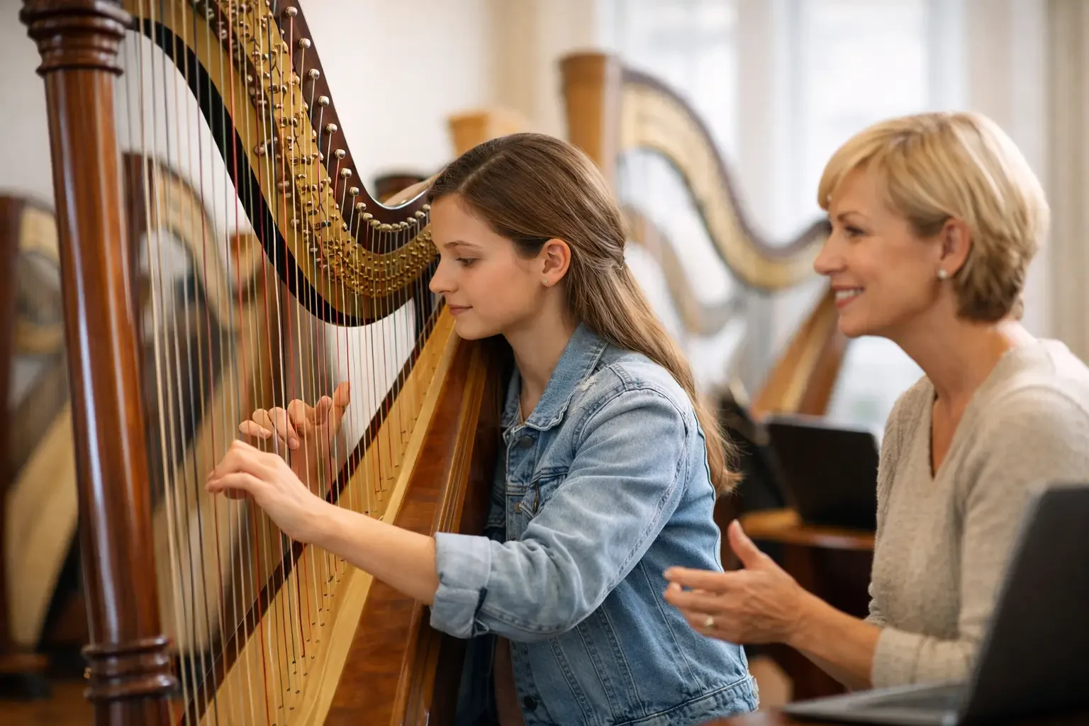How to Find Harp Lessons Near Me