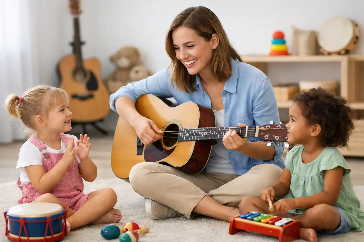 How to Start Preschool Music Lessons With Confidence