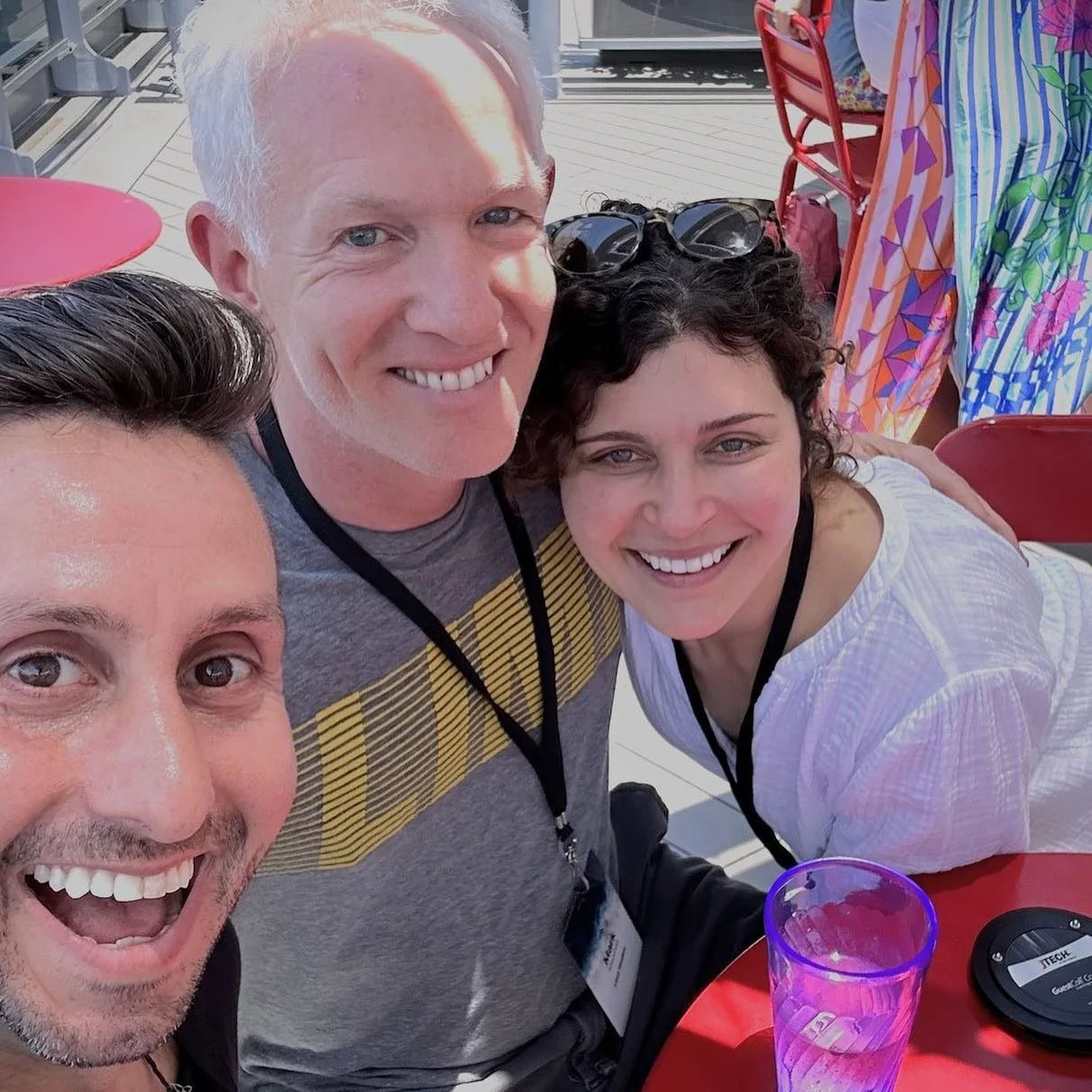 My first Summit at Sea.
So many incredible, progressive minds&hellip;all on one ship.