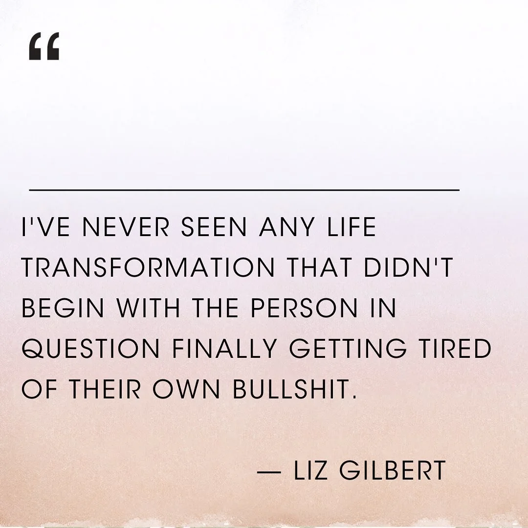 Liz Gilbert doesn&rsquo;t mince words here and sometimes recognizing the truth can feel brutal.

No one can hold up a negative mirror more clearly than an intimate partner can.

It takes courage and discernment to evaluate how much of that mirror has