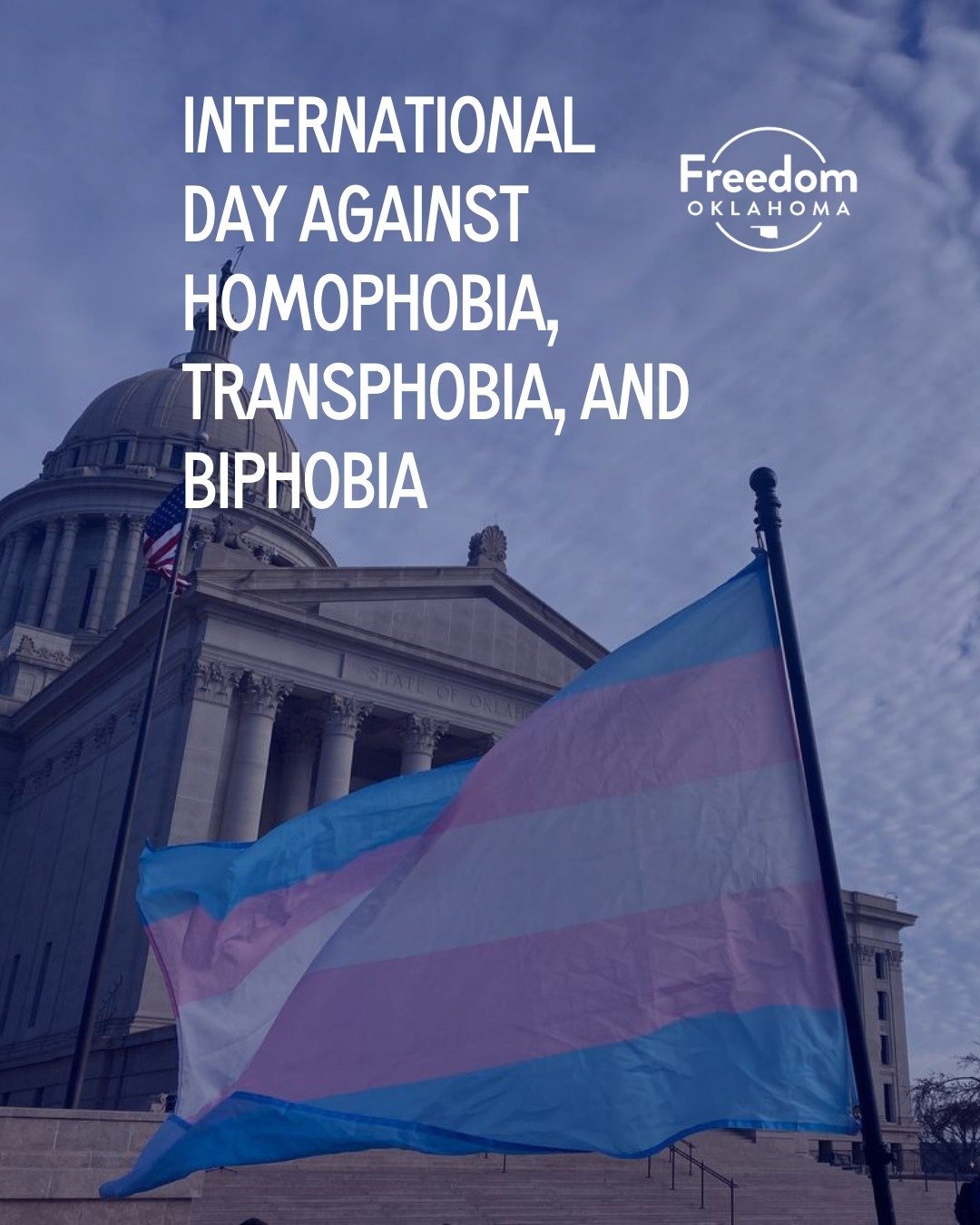 Today is International Day Against Homophobia, Transphobia, and Biphobia (#IDAHOTB), a day rooted in fighting the fear and hate-based harm 2SLGBTQ+ people are subjected to because of our gender identity, gender expression, sexuality, or a combination
