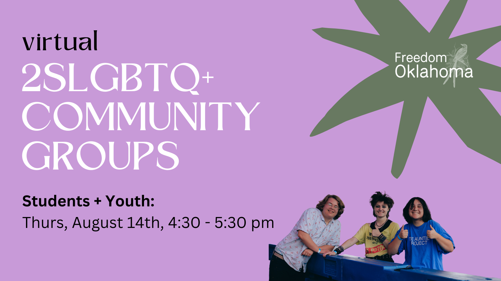 August students & youth community group