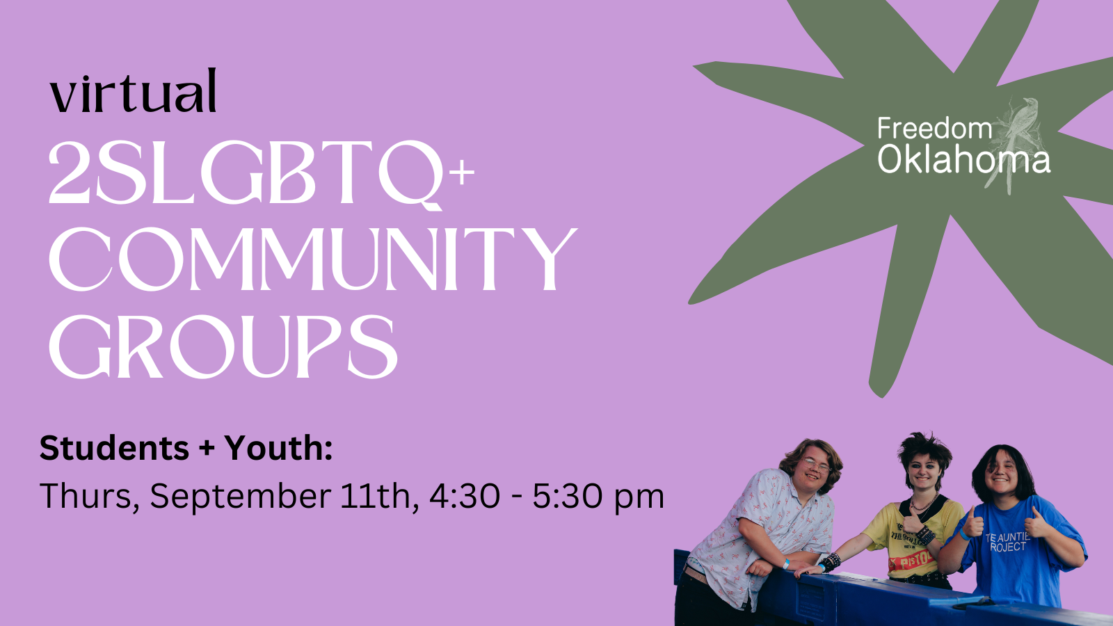 September students & youth community group