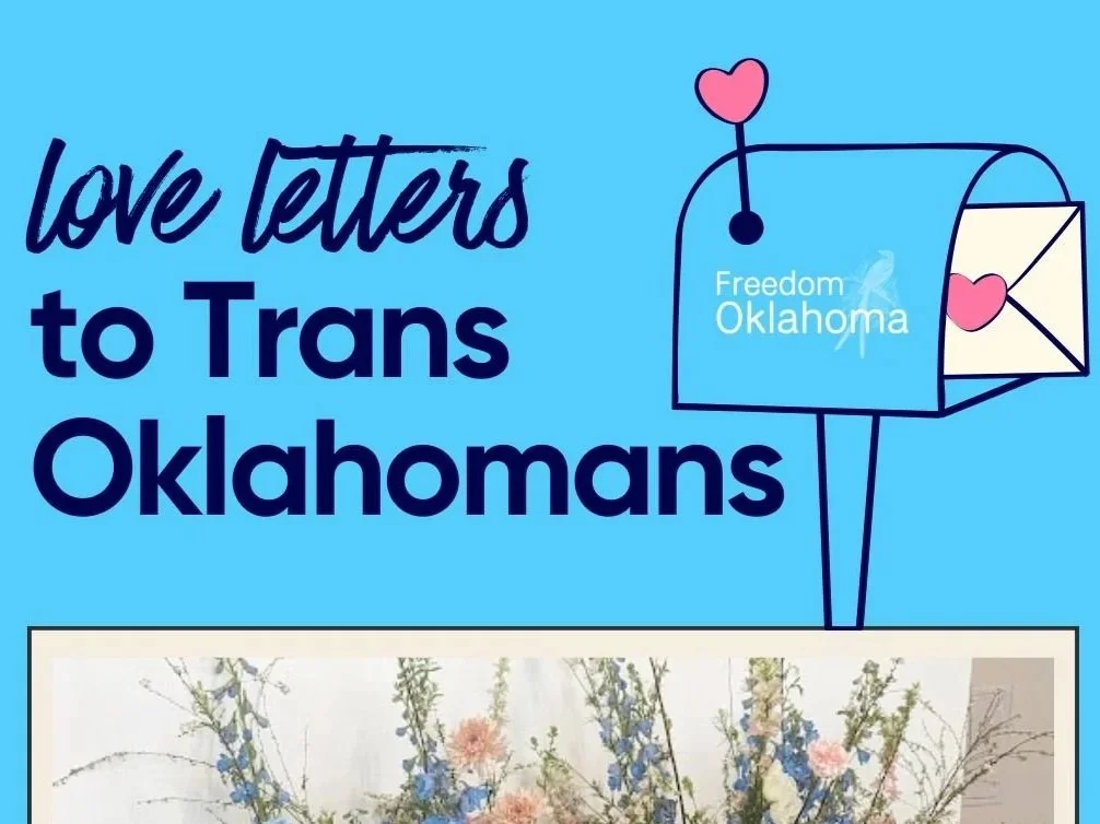 Love Letters to Trans Oklahomans 2026