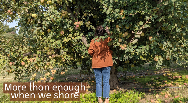 More Than Enough When We Share
