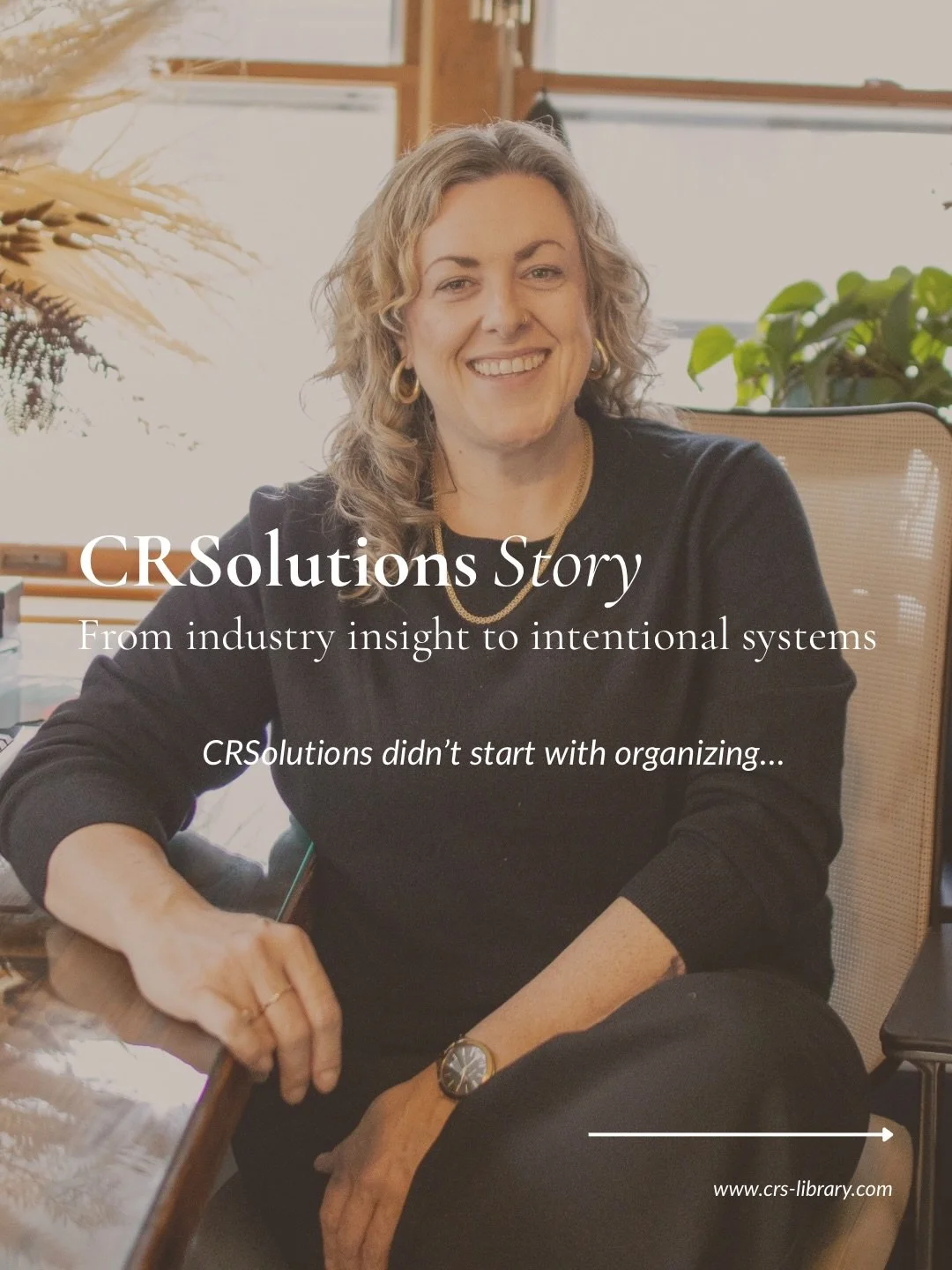 CRSolutions didn&rsquo;t just happen&mdash;it made sense. 💡

Claire&rsquo;s background in the A&amp;D industry (from early design work to being a rep) gave her a front-row seat to the same issue over and over again: beautiful libraries&hellip; zero 