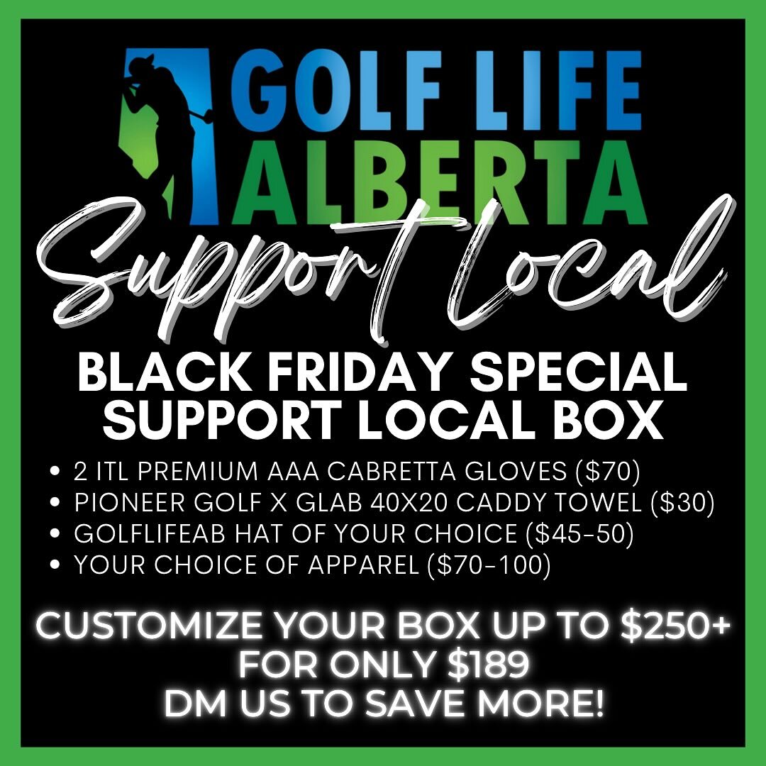 🚨🥳 EXCITING ANNOUNCEMENT!!
We are bringing &ldquo;Support Local&rdquo; to the next level. We have partnered with several local companies to offer a special SUPPORT LOCAL Holiday Gift Box! 

This box will include @itl.golf gloves, @pioneergolfco cad