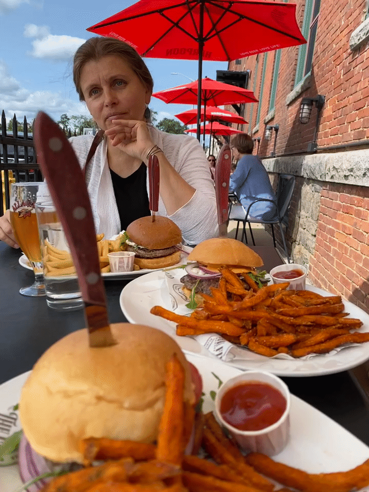 Lab lunch in Worcester