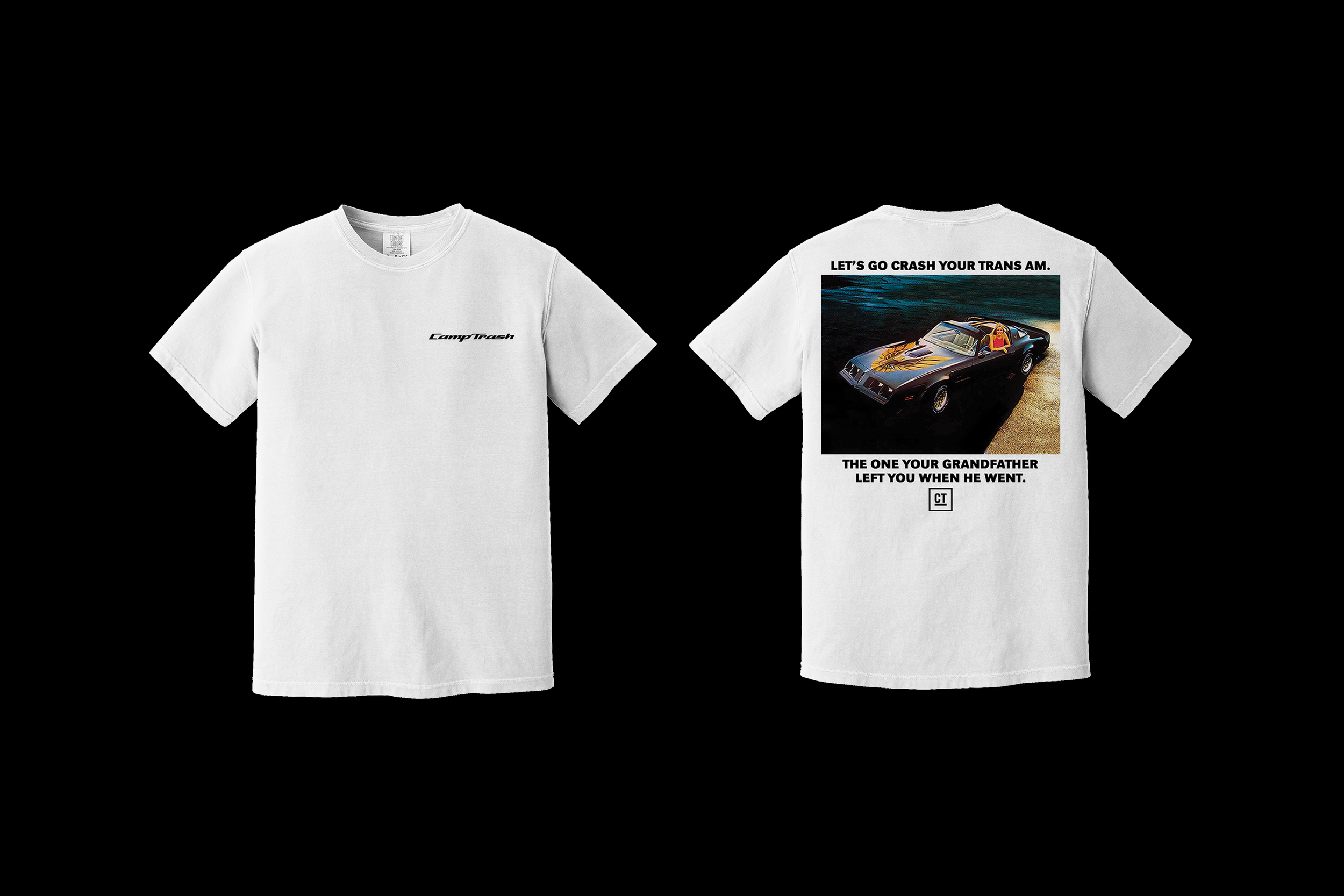 Unused merch — Camp Trash EP1