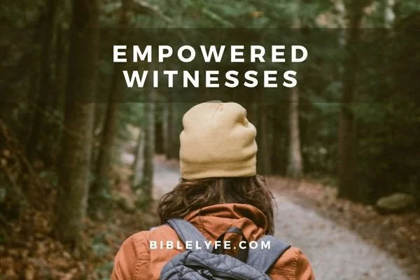 Empowered Witnesses: The Promise of the Holy Spirit in Acts 1:8