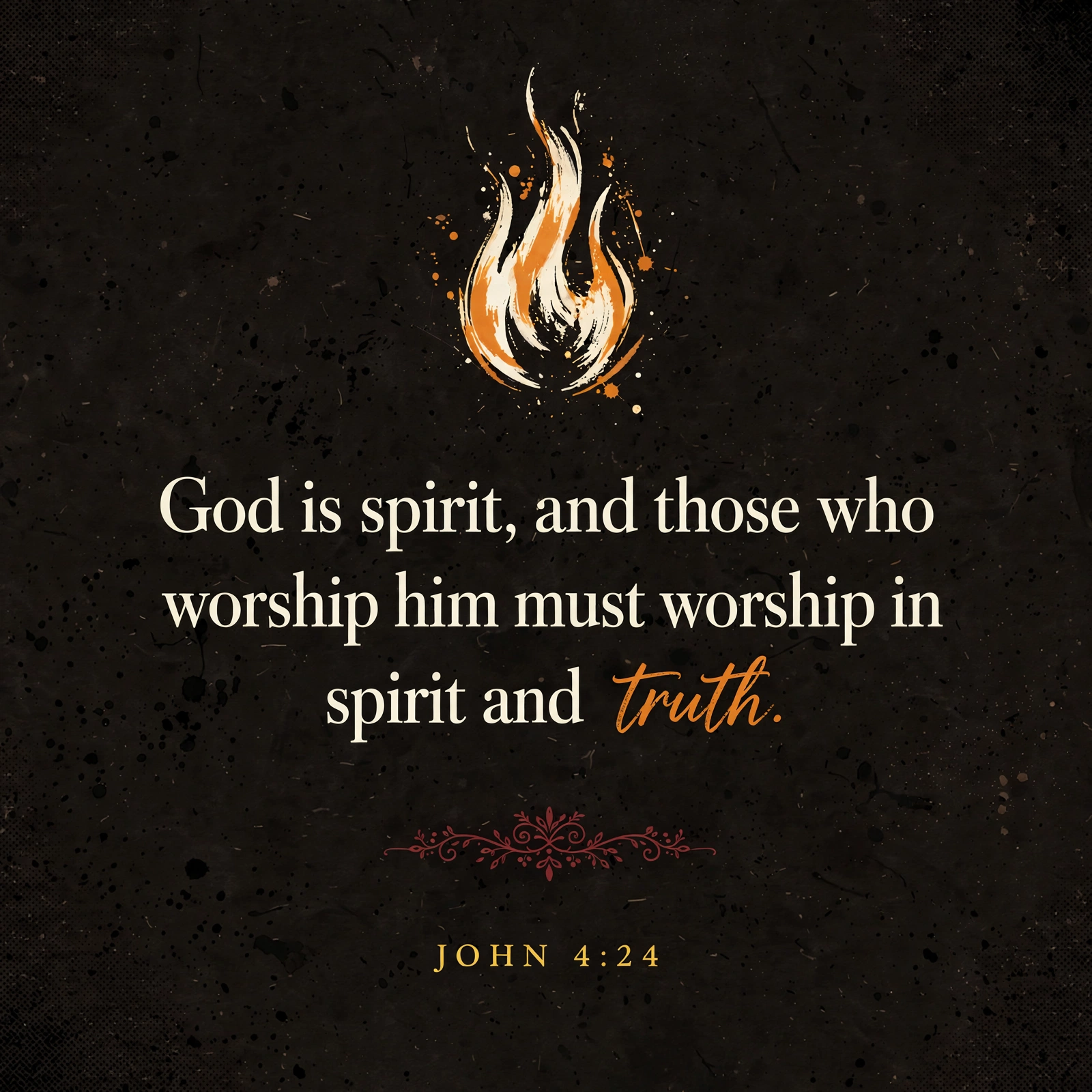 Worship in Spirit and Truth