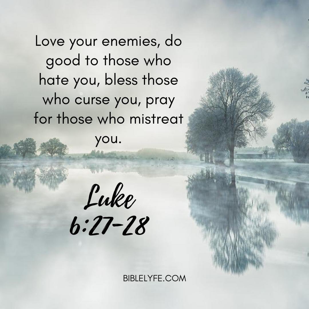 Bible Verses about Loving your Enemies — Bible Lyfe