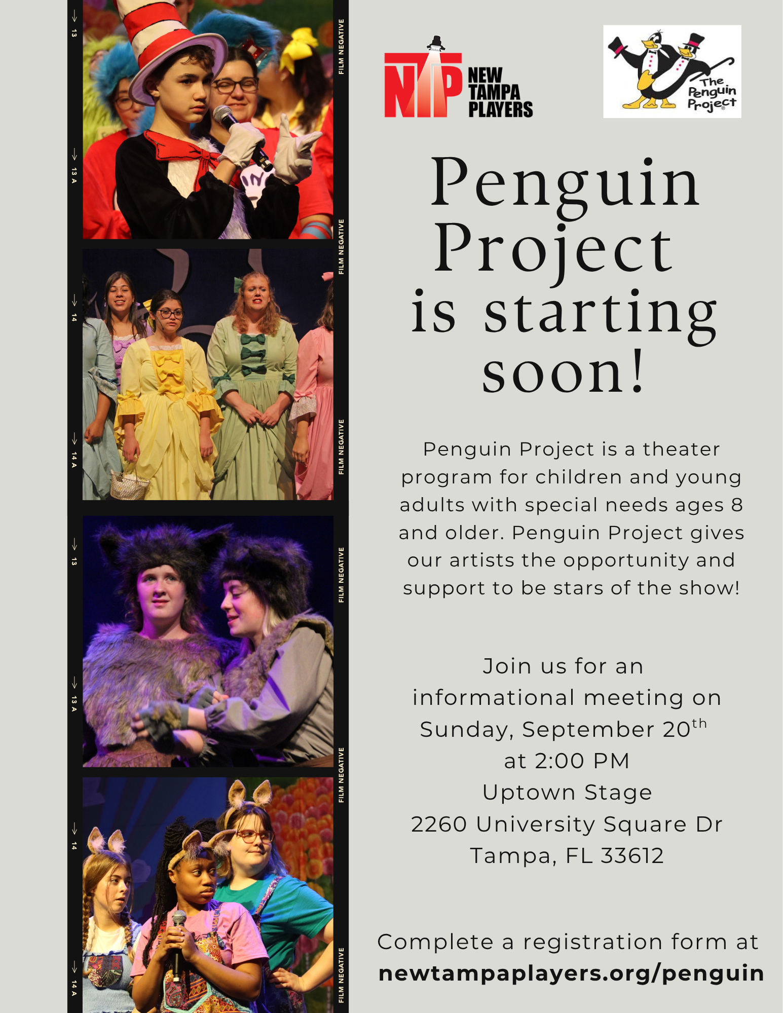 Penguin Project Music Man Flyer - Artists
