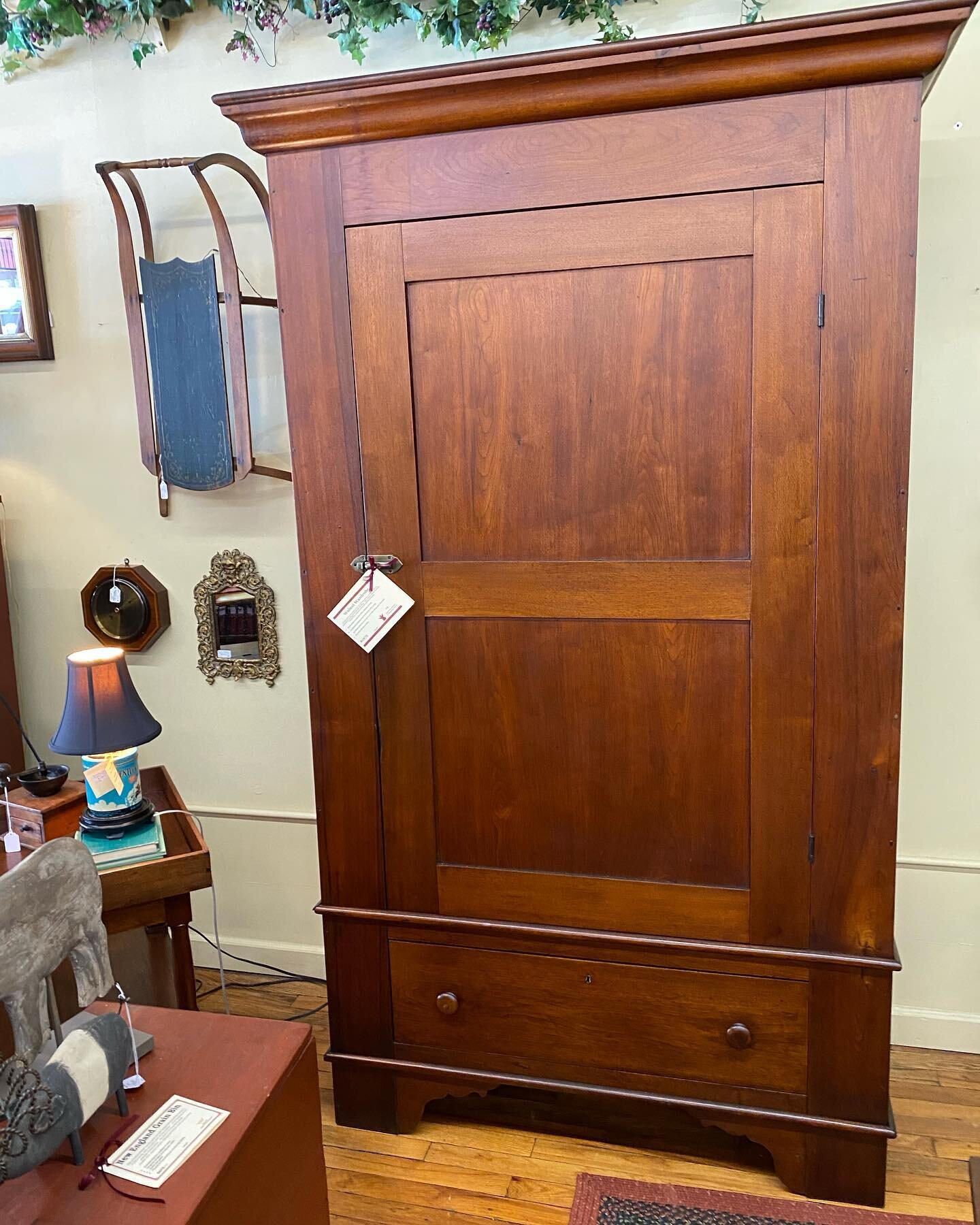 Walnut wardrobe&hellip;. Circa mid to late 1800s&hellip;. Exceptional condition! Offered by The Antique Market in Clinton Tennessee&hellip;.