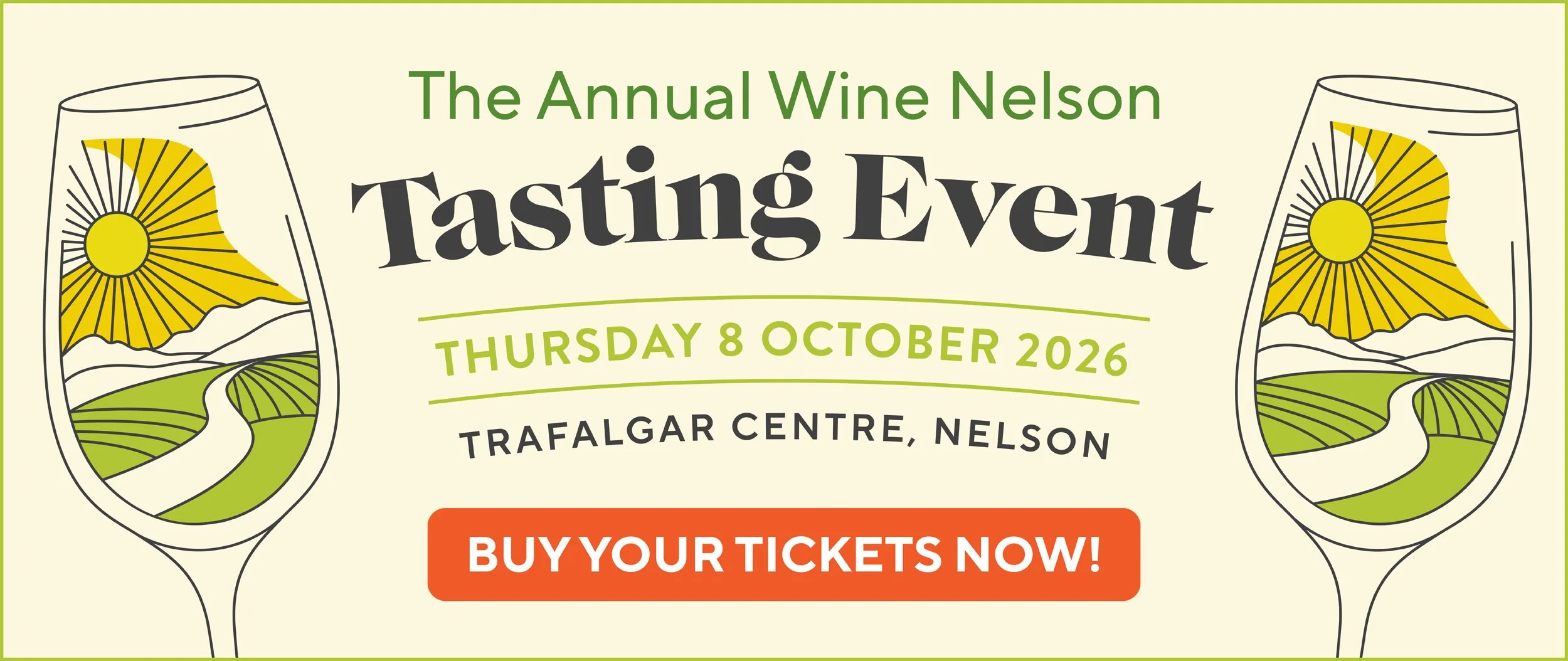 The Annual Wine Nelson tasting event. Thursday 8 October 2026, Trafalgar Centre Nelson. Buy your tickets now!