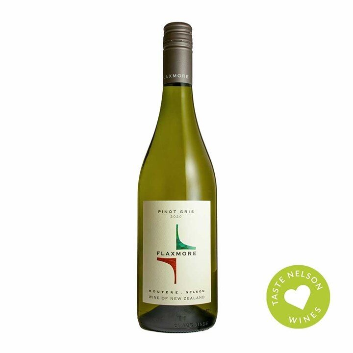 This week we celebrate the Flaxmore Moutere Pinot Gris 2020 as our wine of the week.
A luscious, elegant, off-dry Pinot Gris with a seam of spiced fruit and citrus, Moutere clay gravels texture and minerality with a long finish on the palate. 
